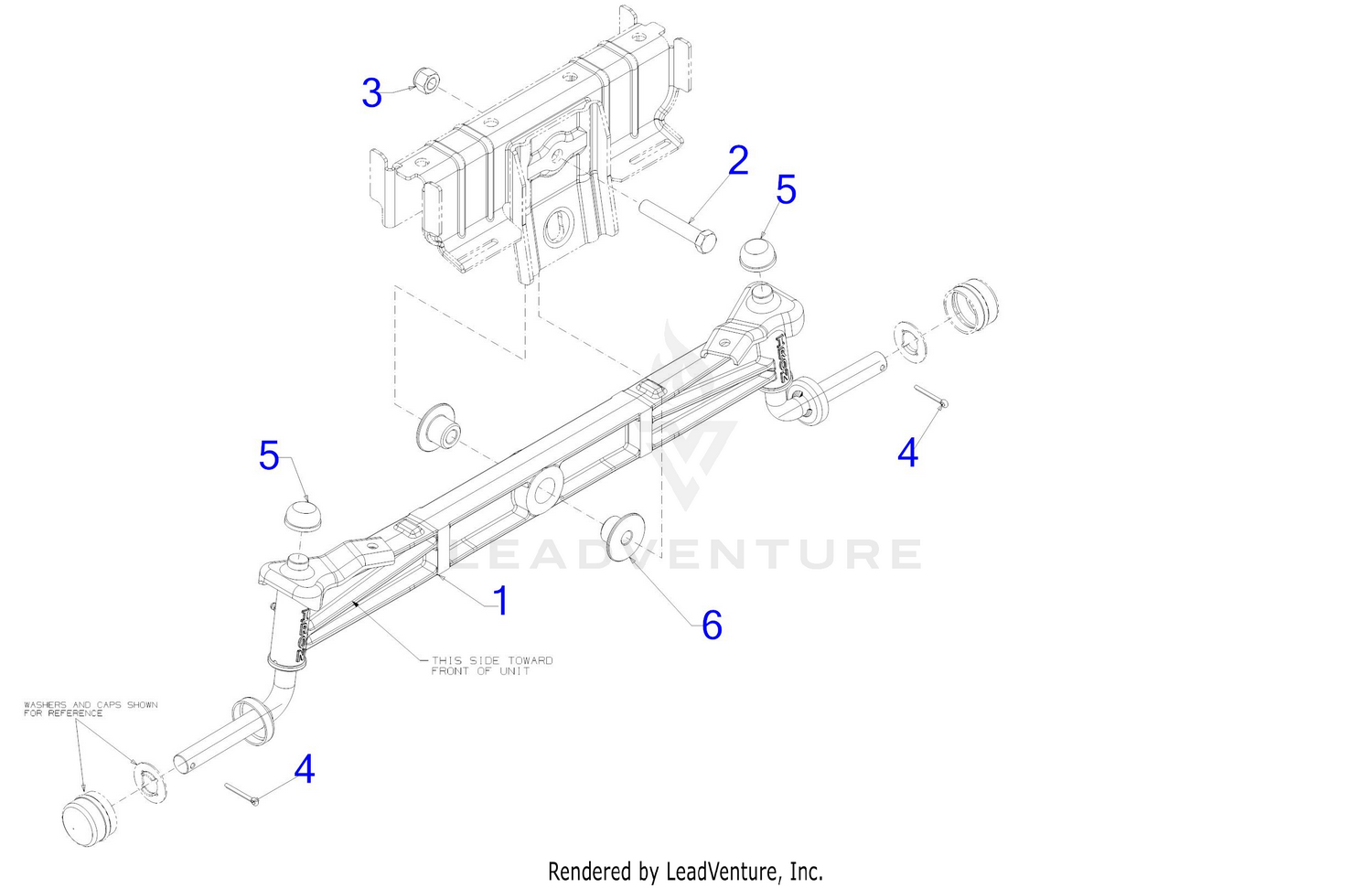 Cub Cadet XT1 LT42 KH 13AOA1CS056 2019 Front Axle