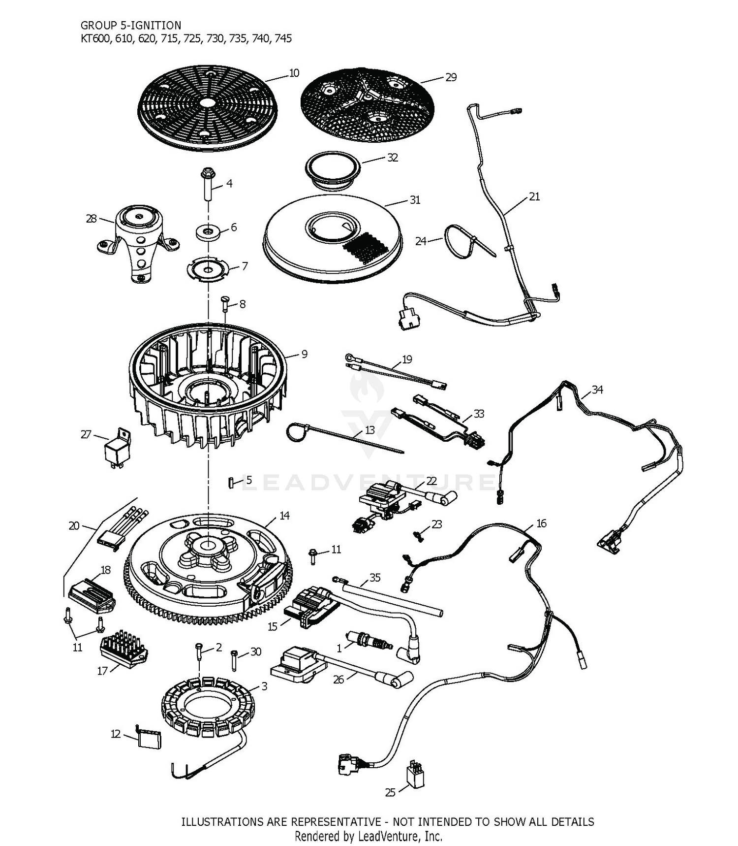 KT715-3063 Ignition & Charging