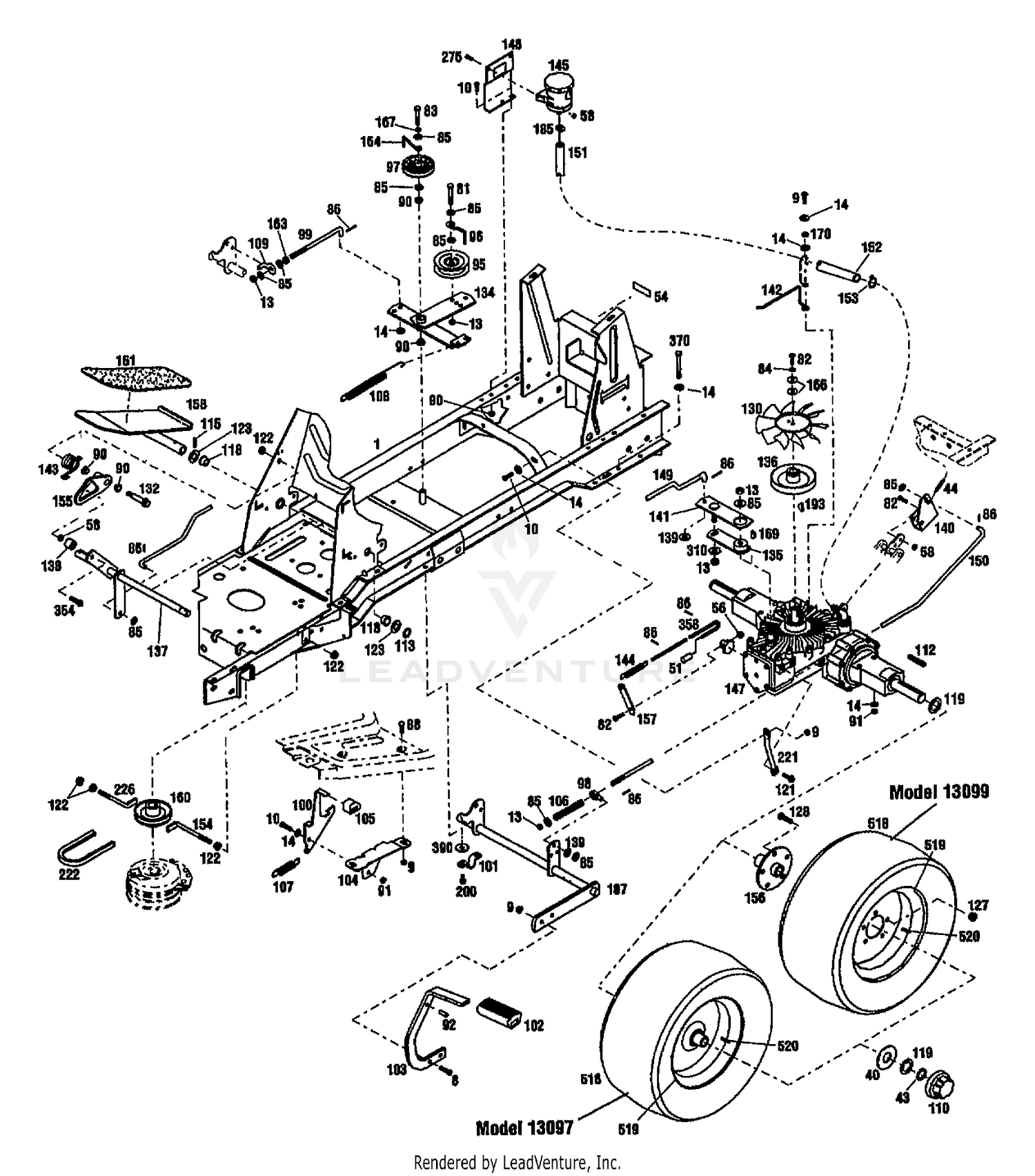 DRIVE & HYDRO ASSEMBLY