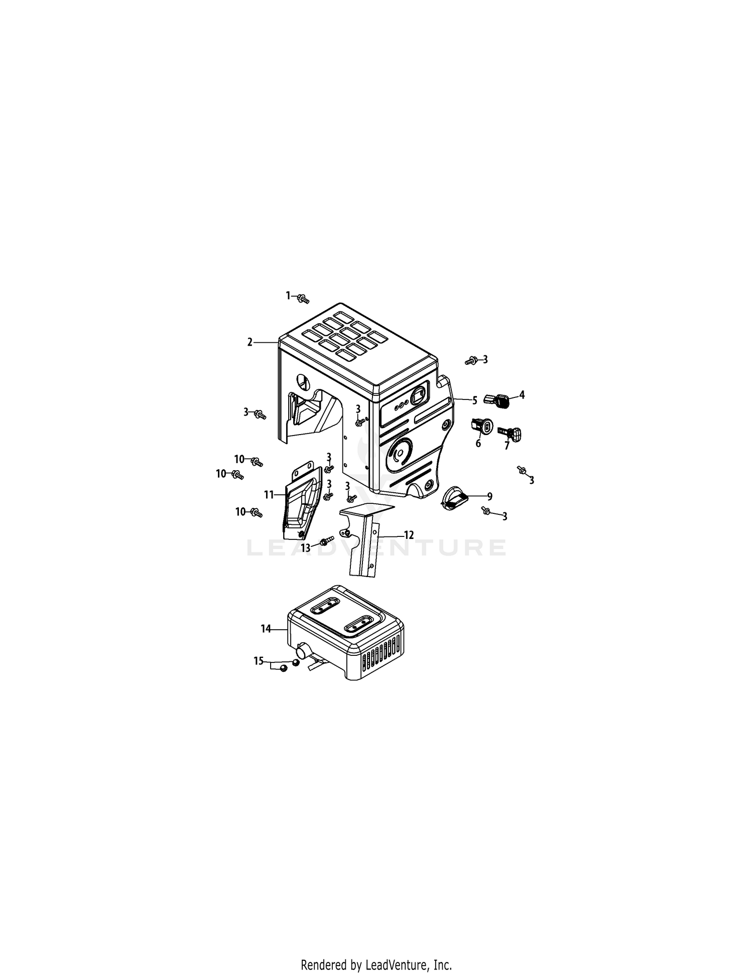 478-SUA Muffler & Controls
