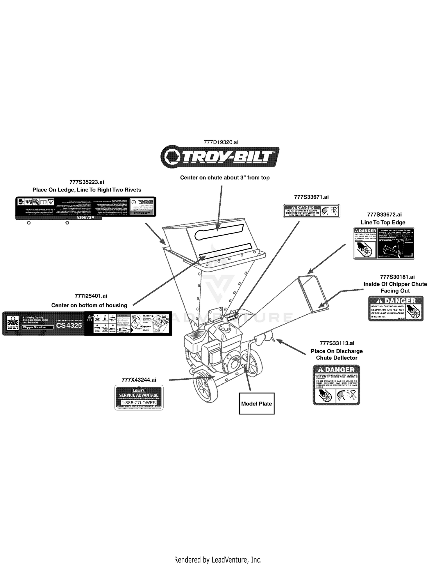 Label Map 24B-424M7xx