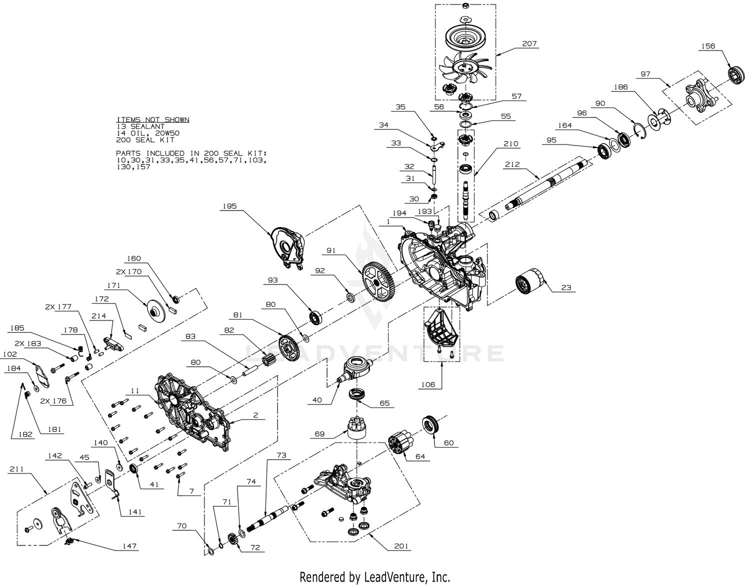 Transmission (LH)