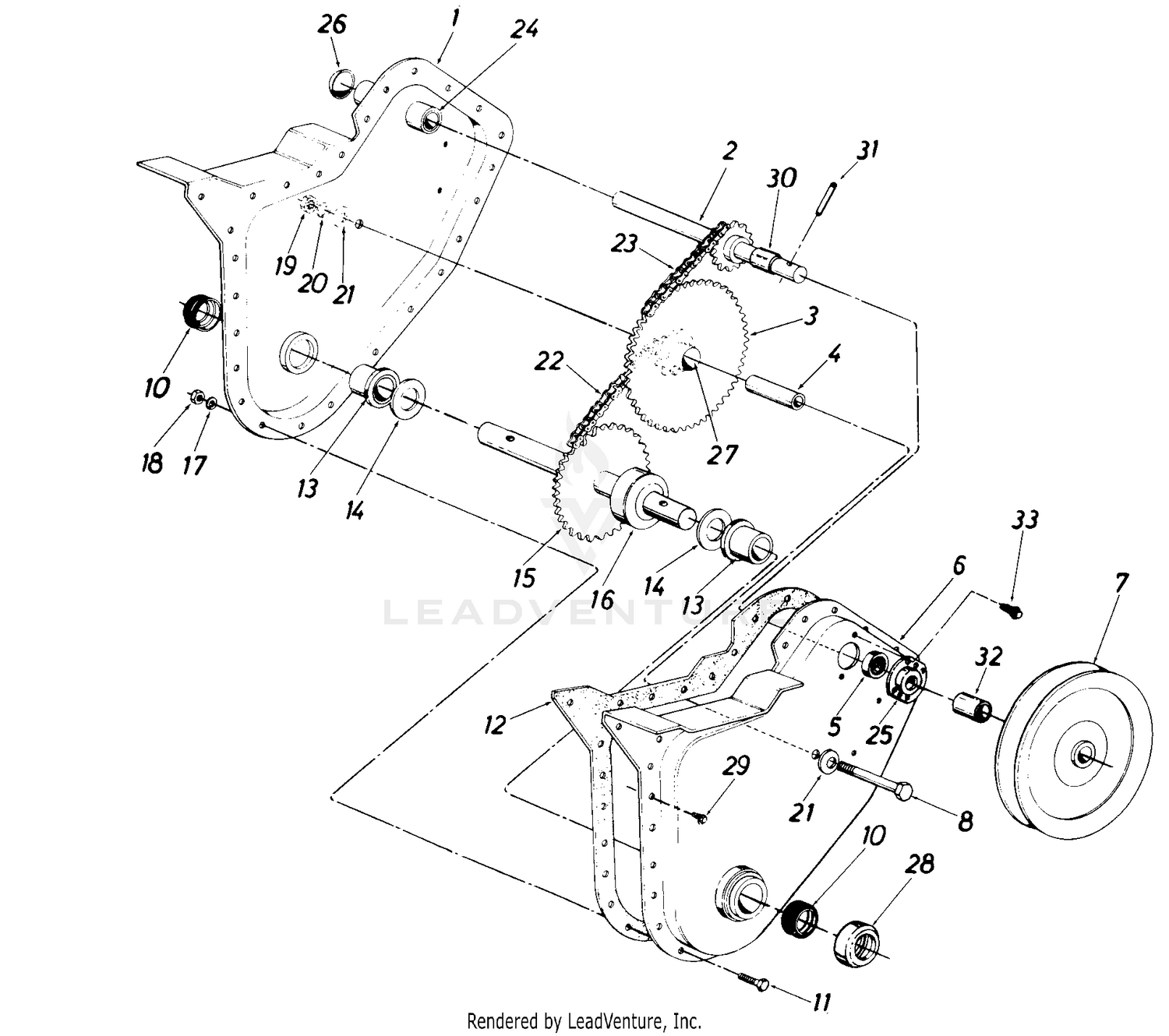 Chain Case Assembly