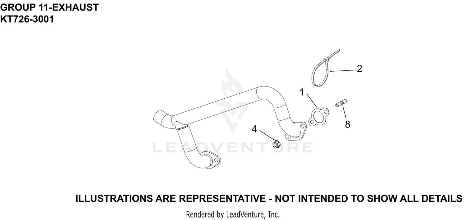 KT726-3001 Exhaust