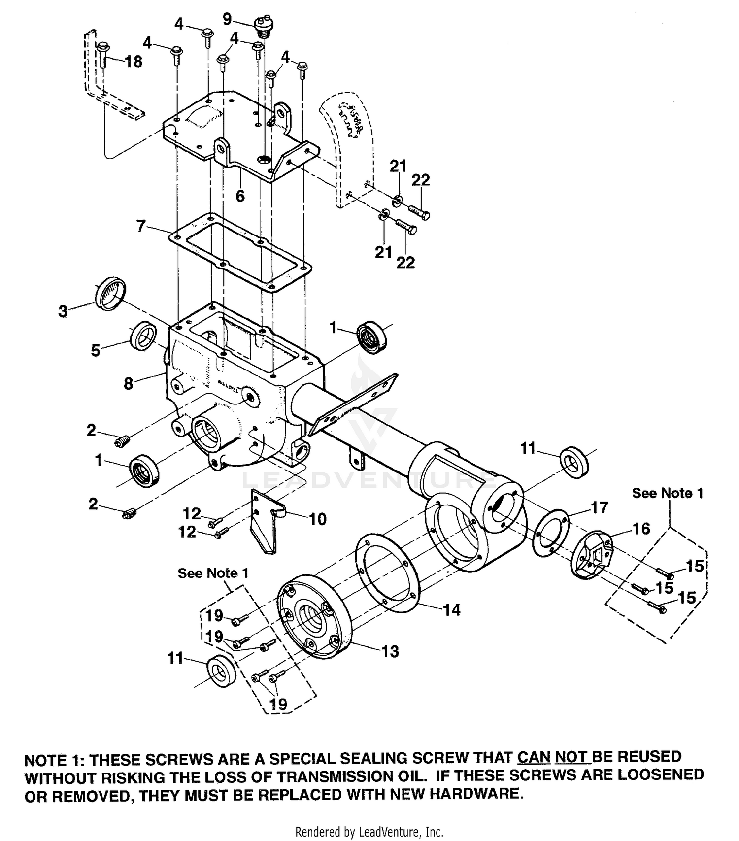 Transmission Housing, Covers, Seals, Gaskets & Plugs