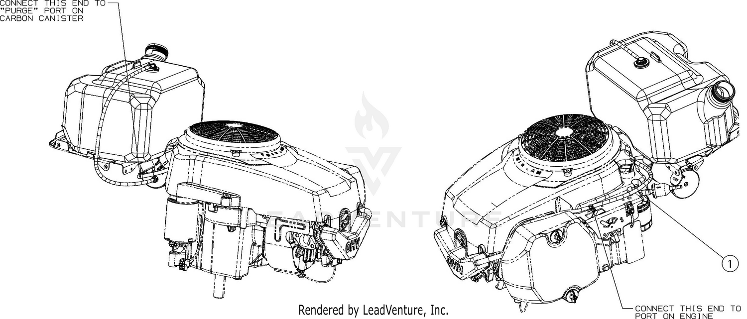 Cub cadet discount xt1 fuel pump