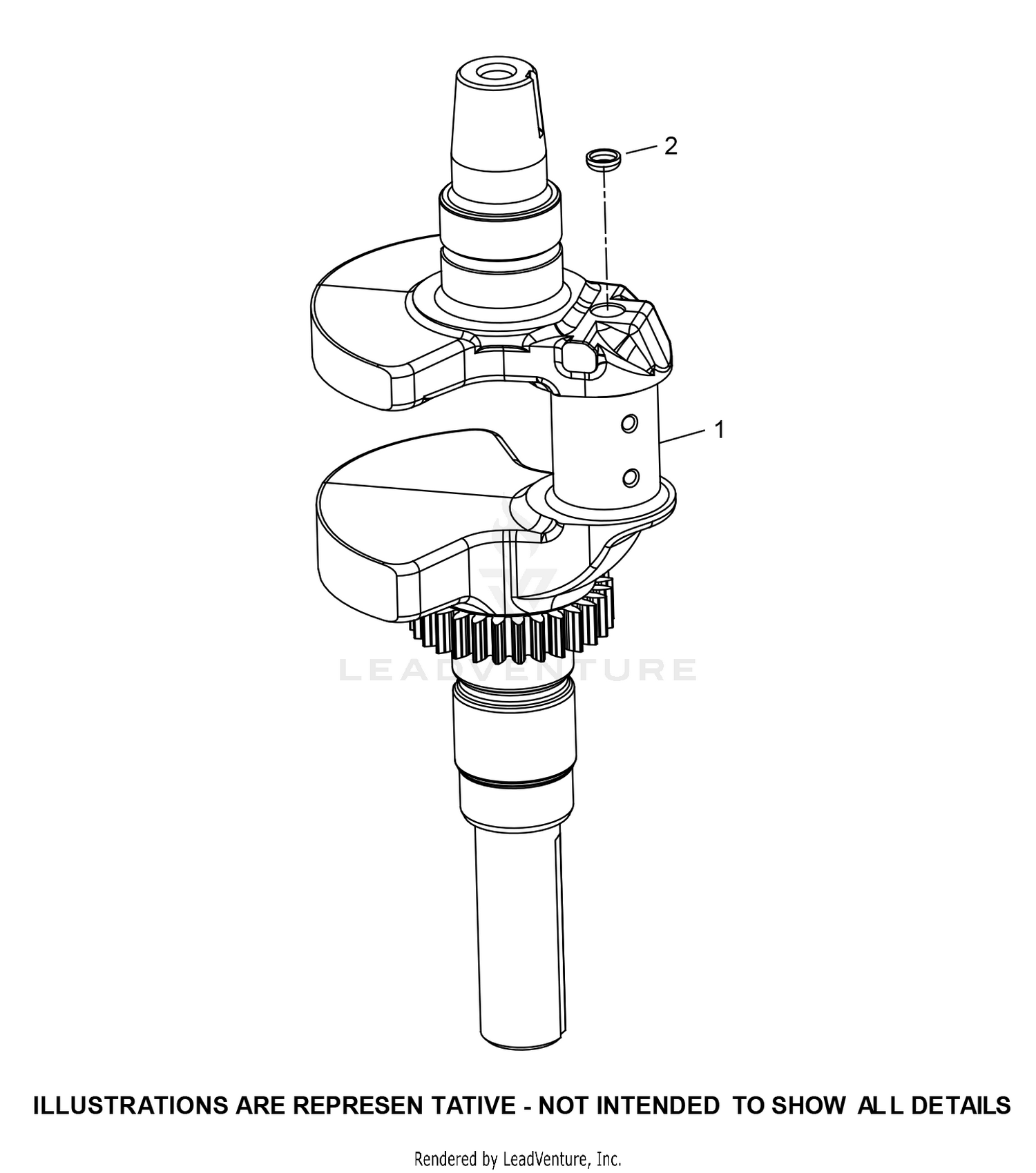 KT726-3012 CrankShaft