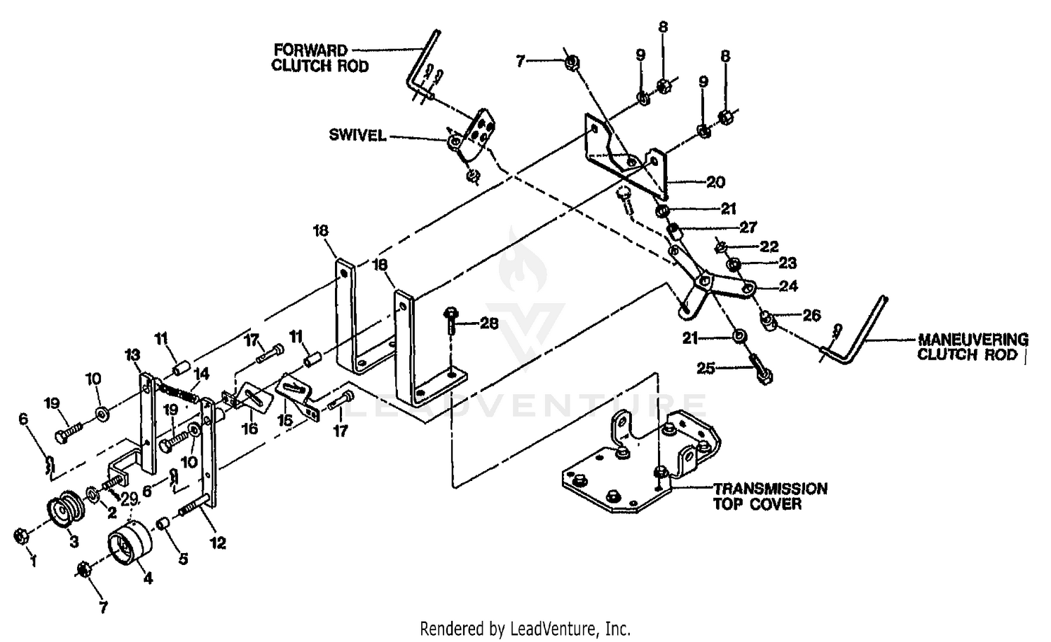 FORWARD/REVERSE IDLER ASSEMBLY