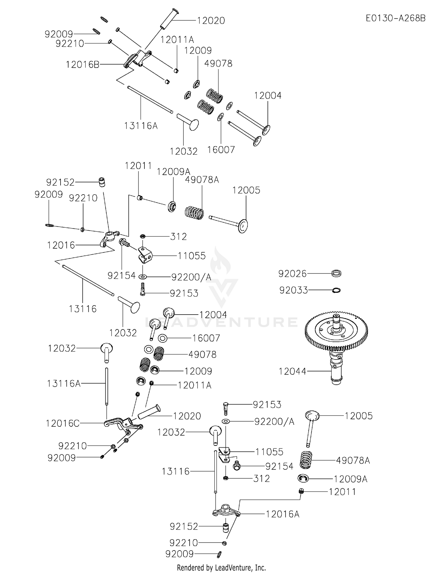 FXT00V-CS42 VALVE & CAMSHAFT
