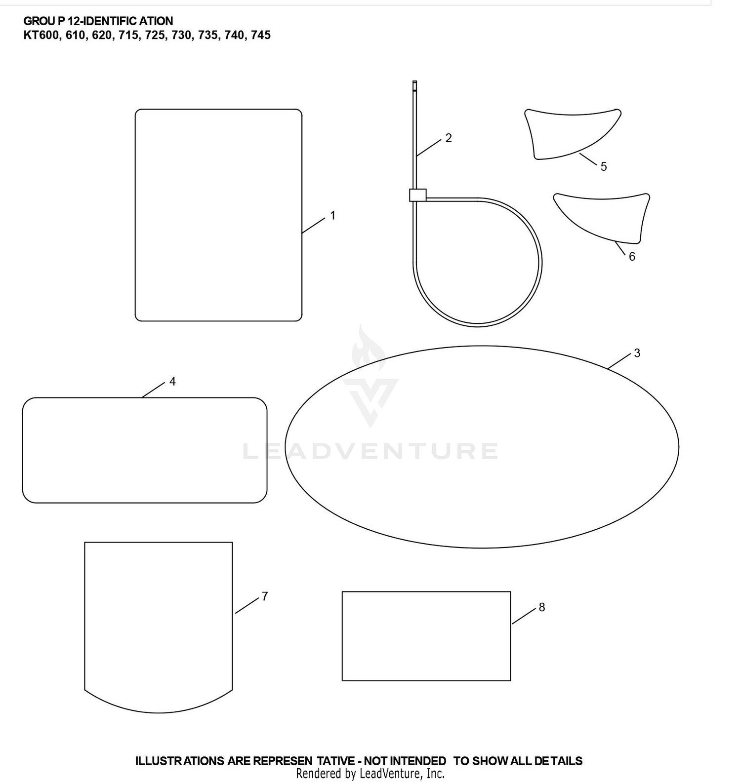 KT725-3109 Identification