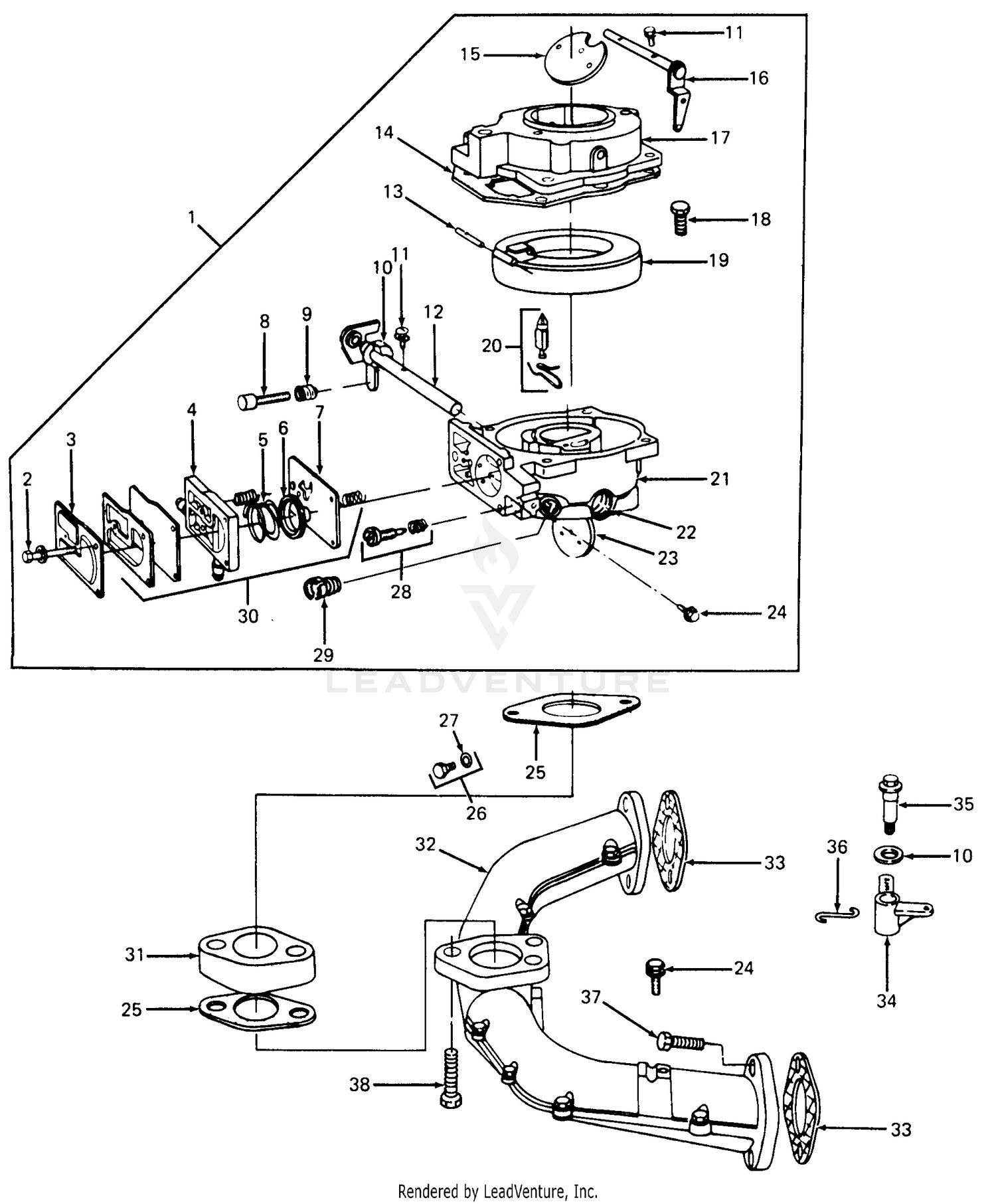 Carburetor & Intake Manifold