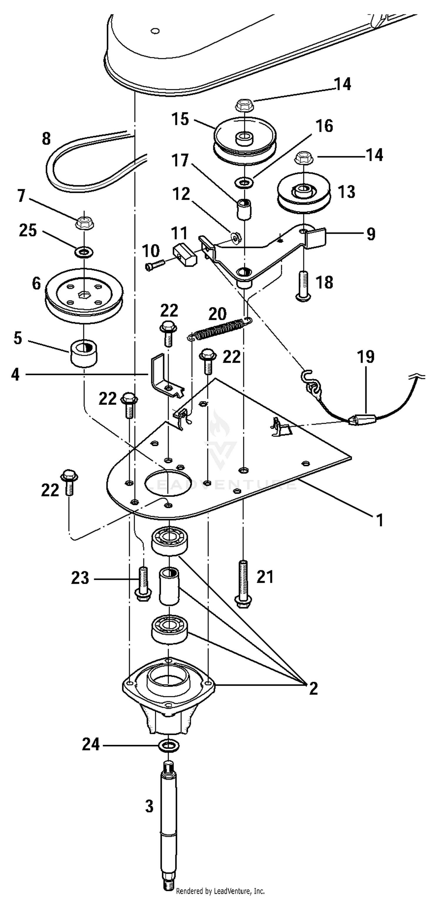 Spindle Plate Assembly