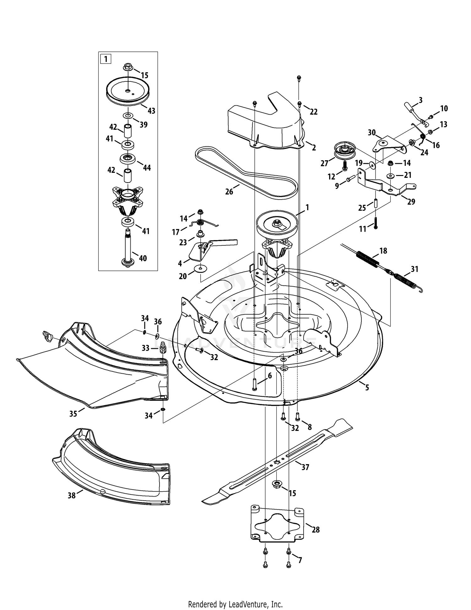 Mower Deck 30-Inch