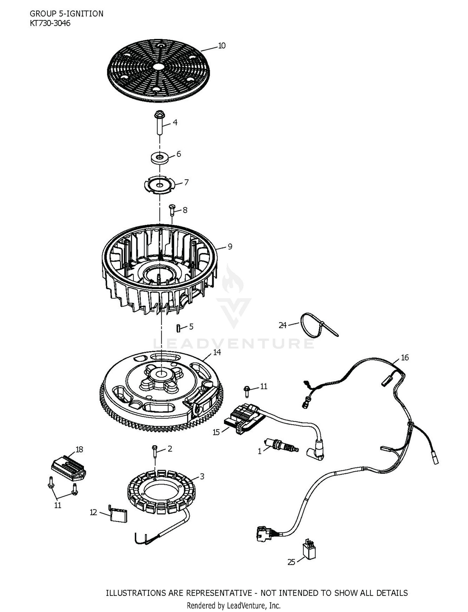 KT730-3046 Ignition & Charging