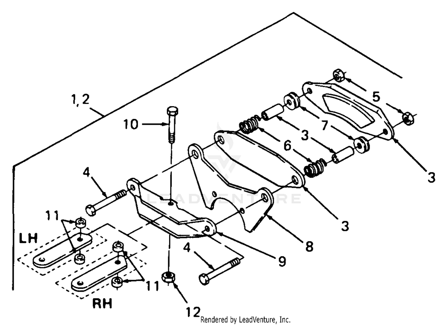 Caliper Brake Assembly