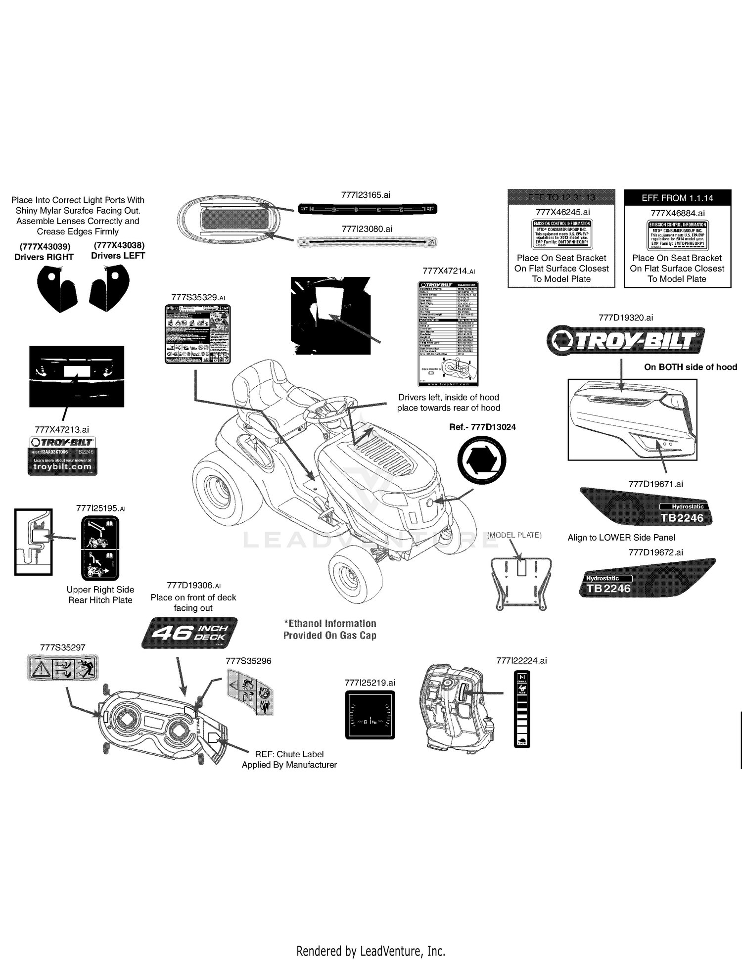 Assembly diagram