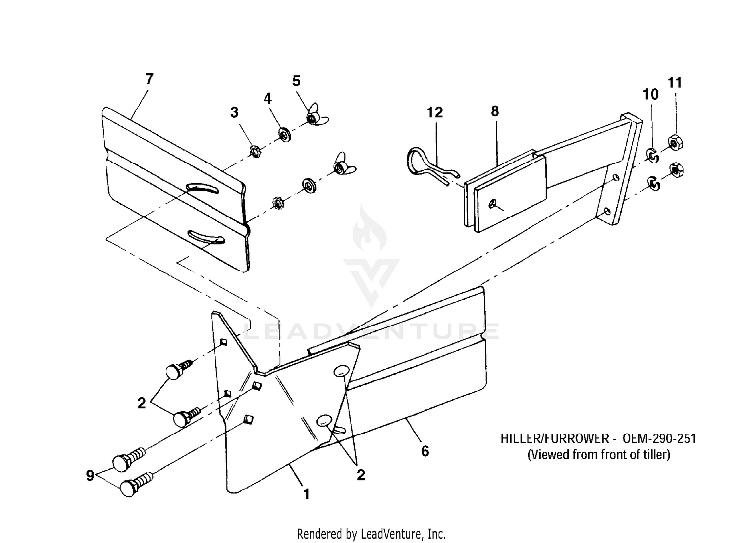 Hiller/Furrower Attachement