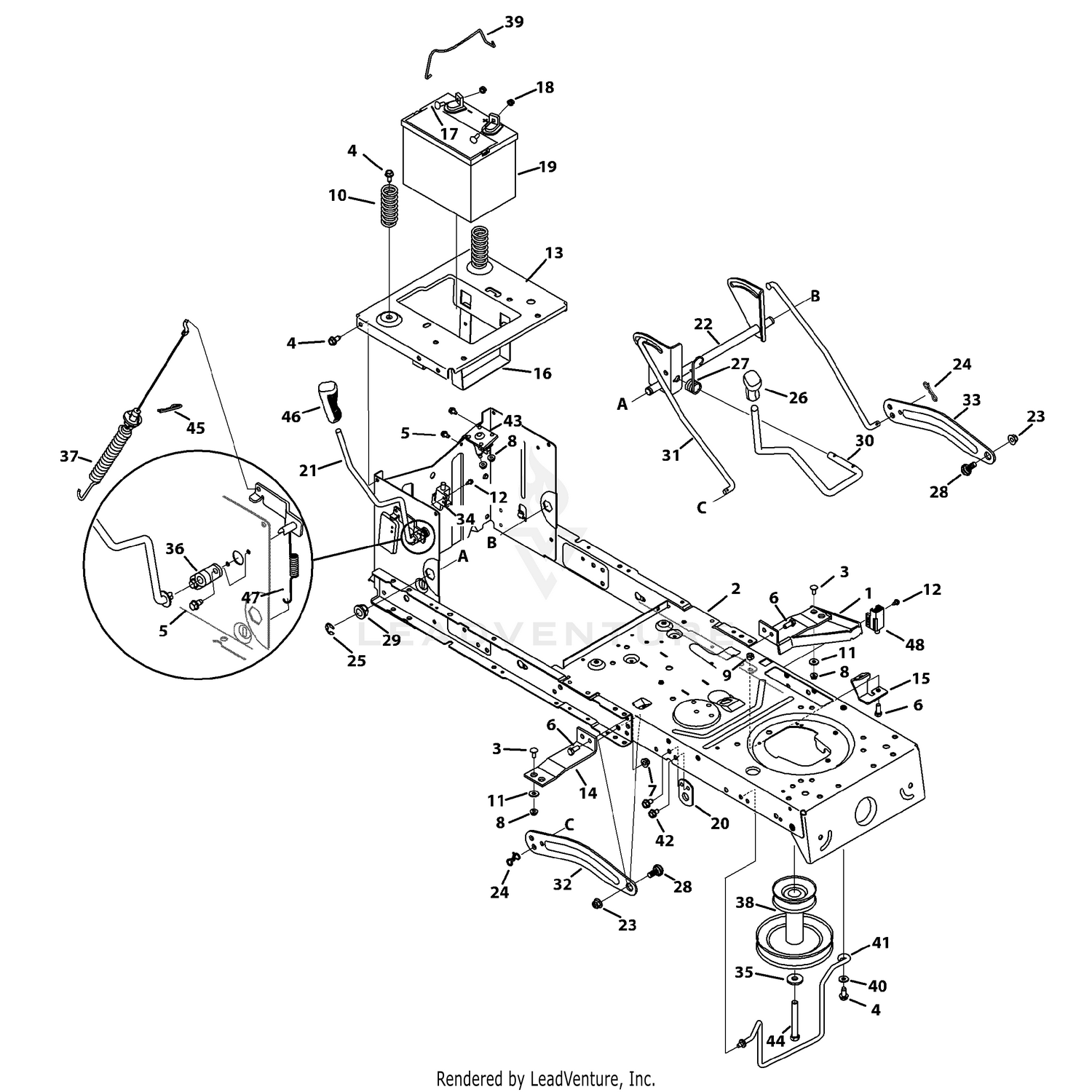 Frame & PTO Lift