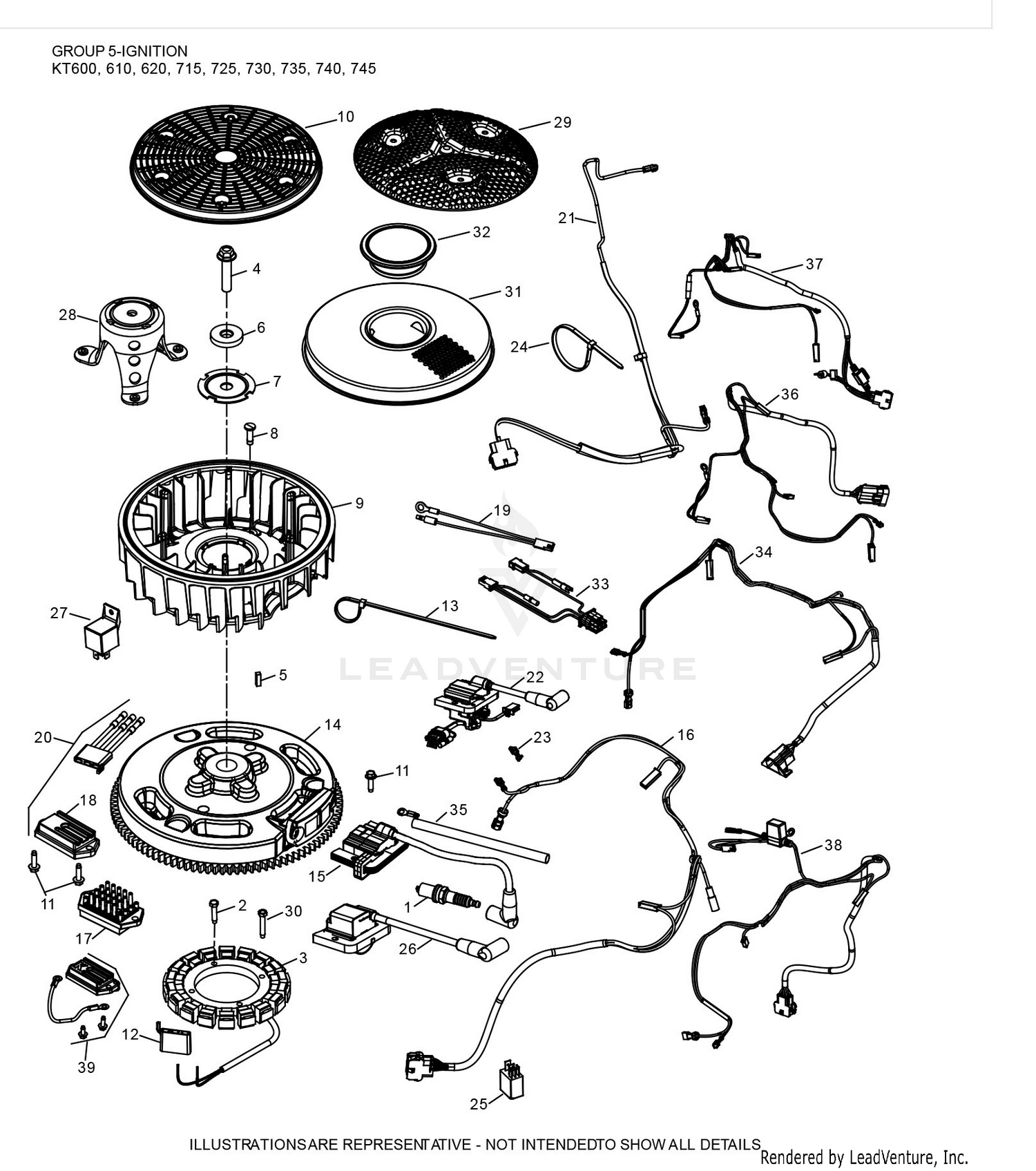 KT725-3108 Ignition & Charging