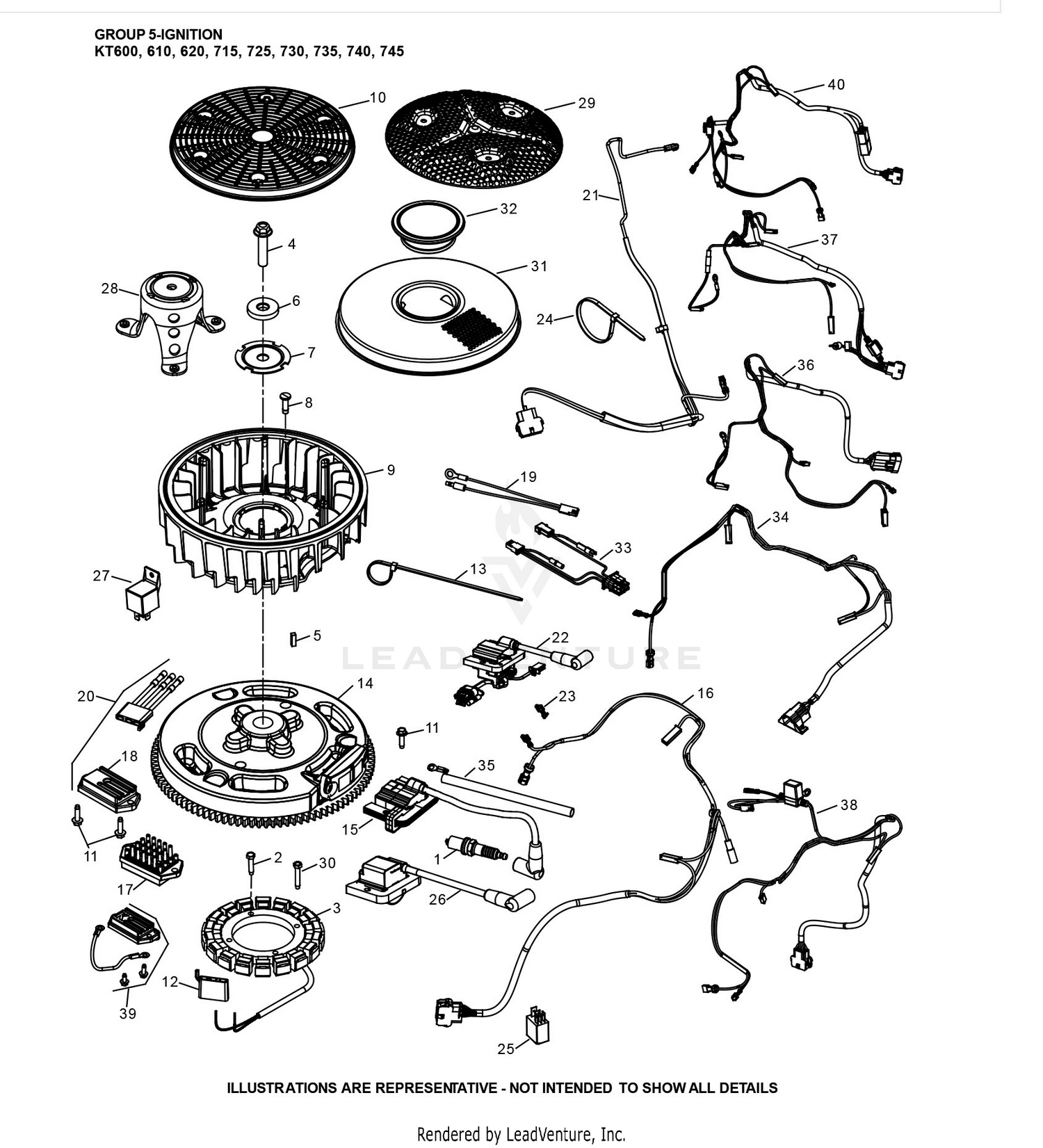KT735-3107 Ignition & Charging
