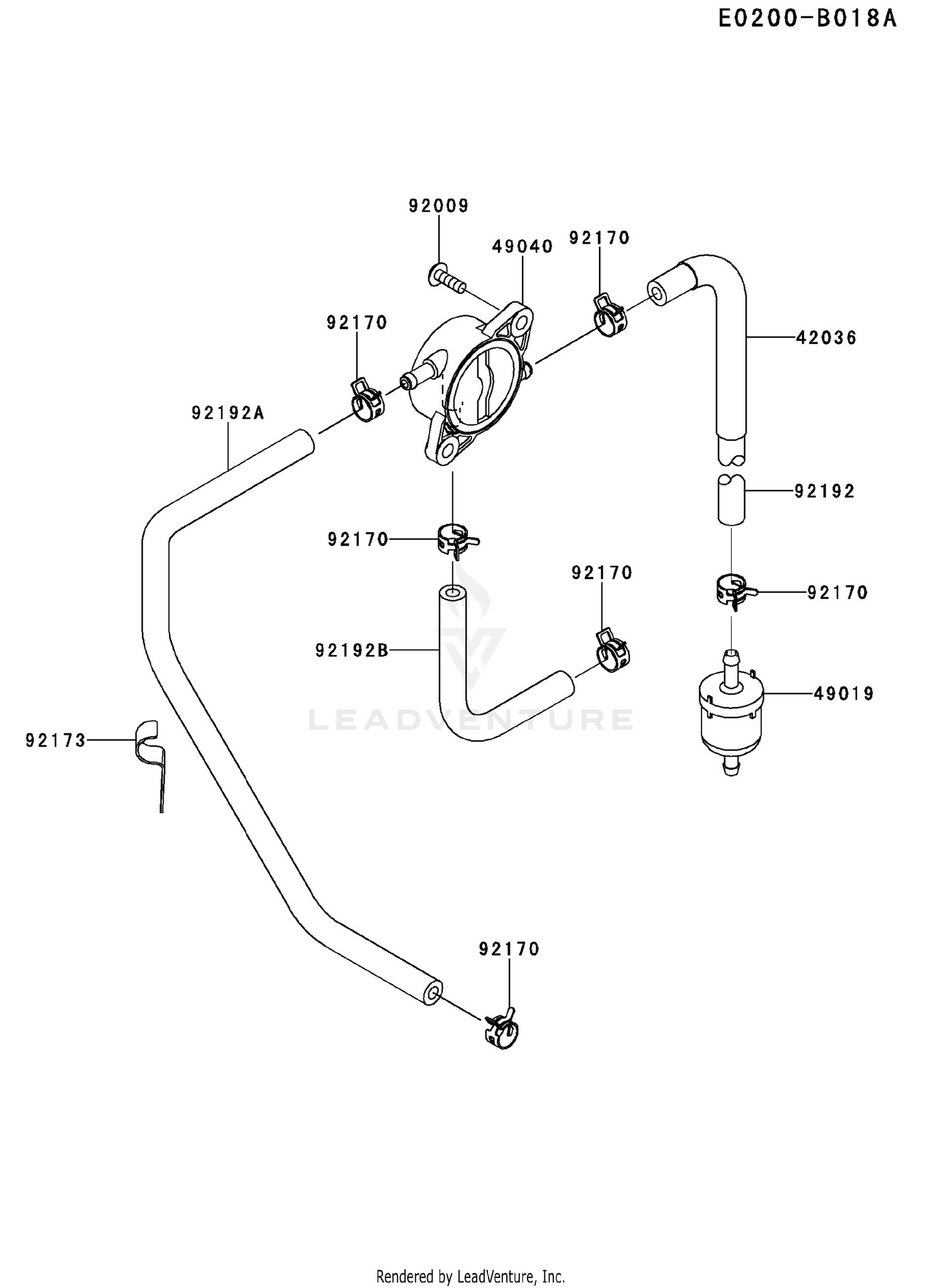 FX730V-AS39 FUEL TANK & FUEL VALVE
