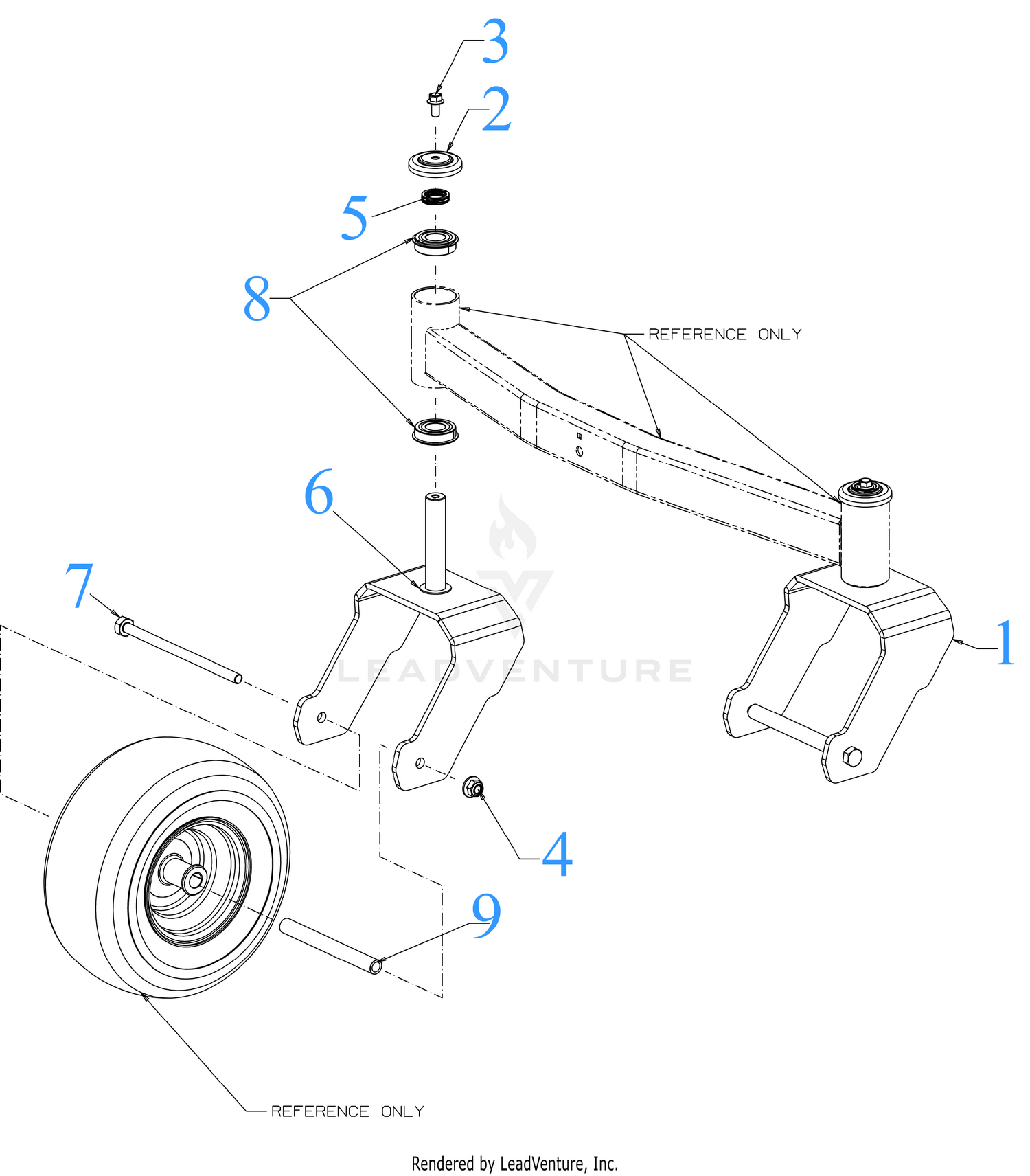 Front Caster