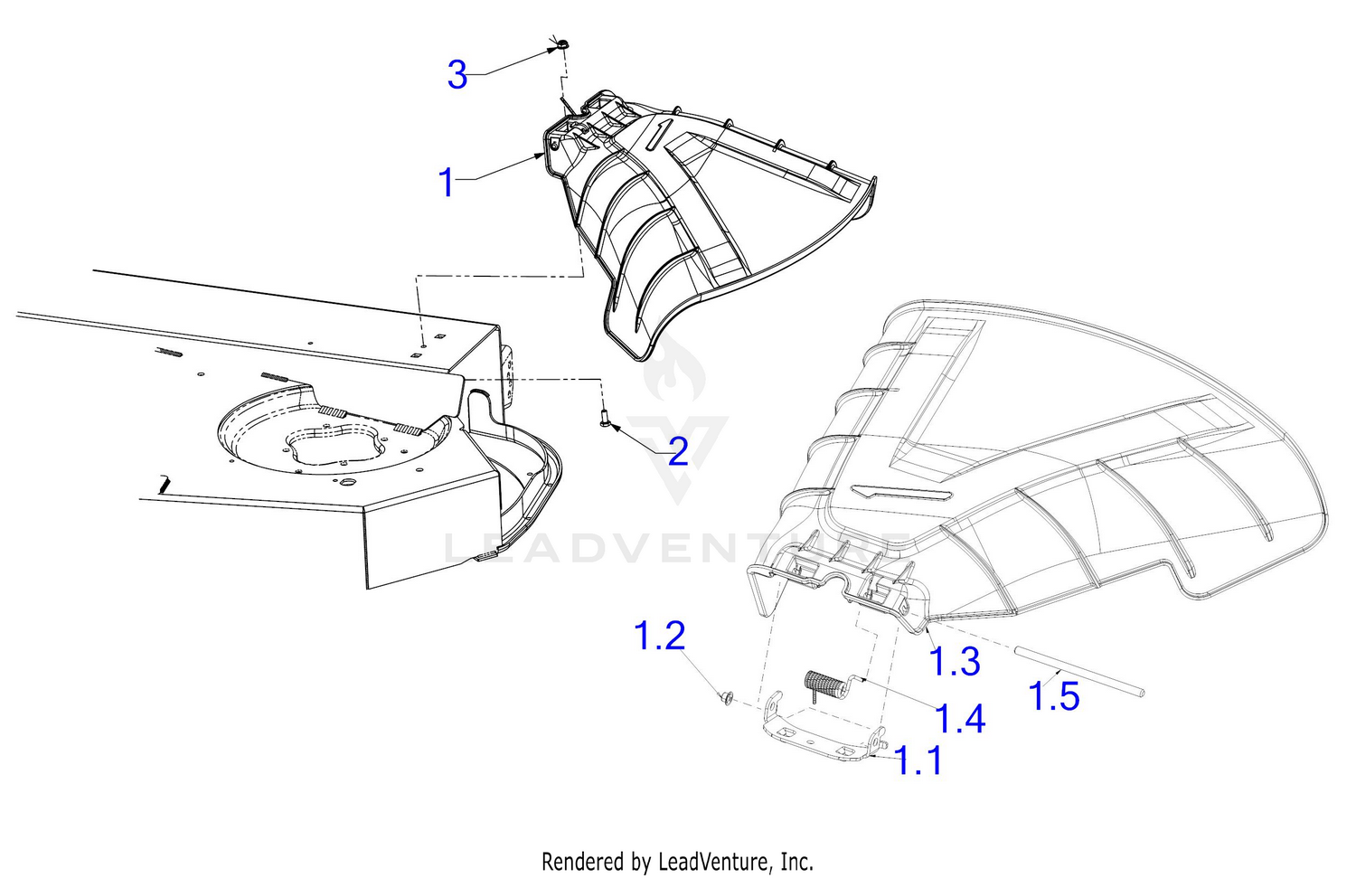 Cub cadet deals discharge chute