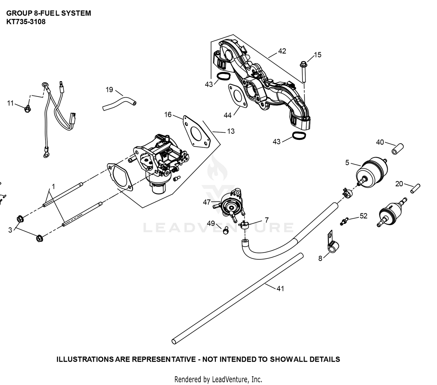 KT735-3108 Fuel System
