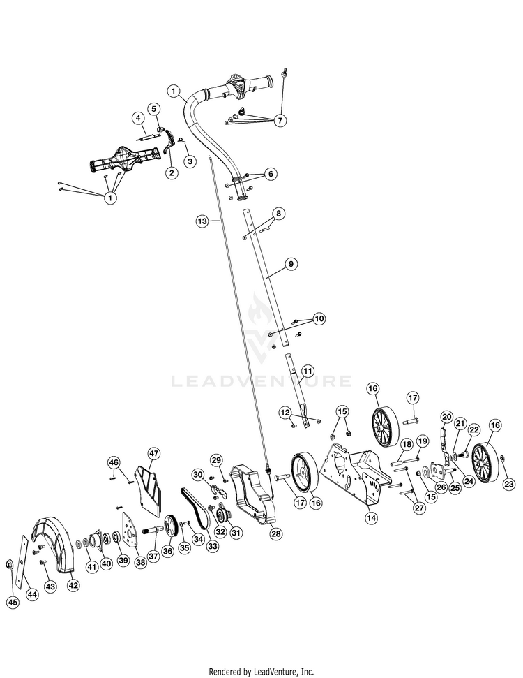 TroyBilt 25A515966 TBE515 