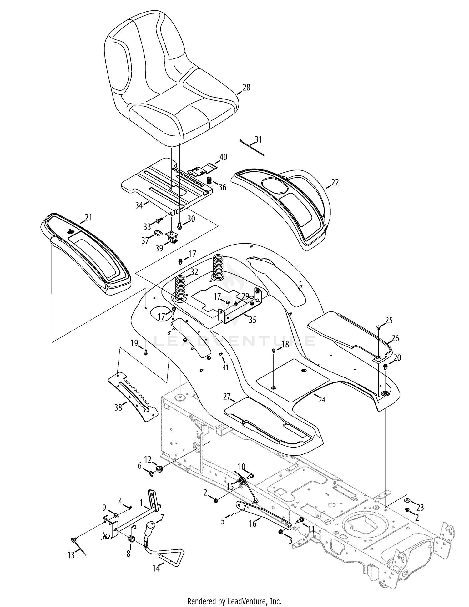 Seat & Fender