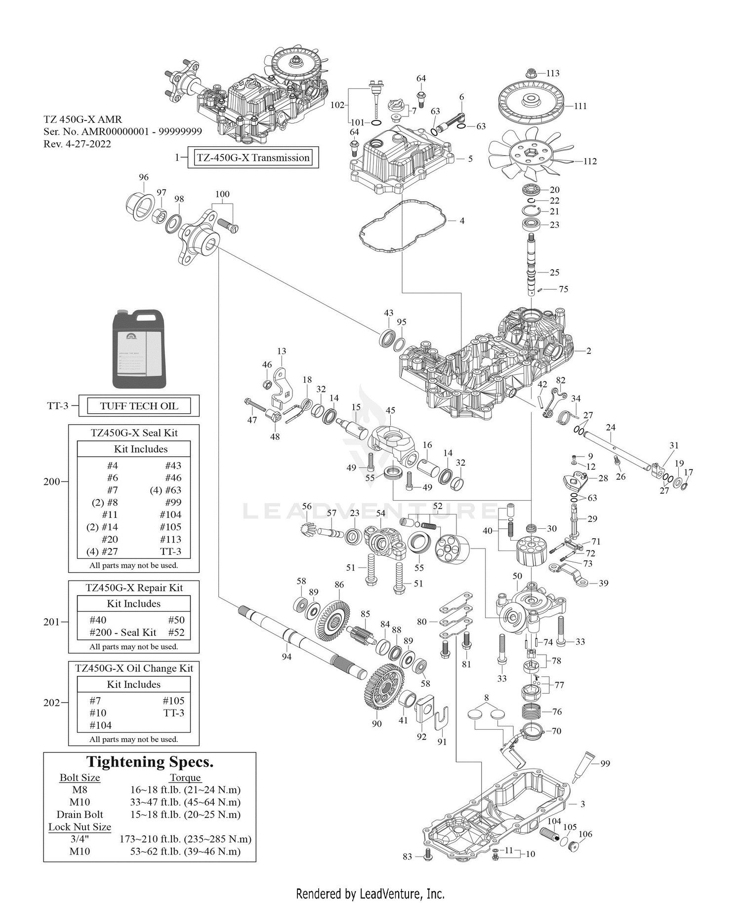 Transmission (LH)