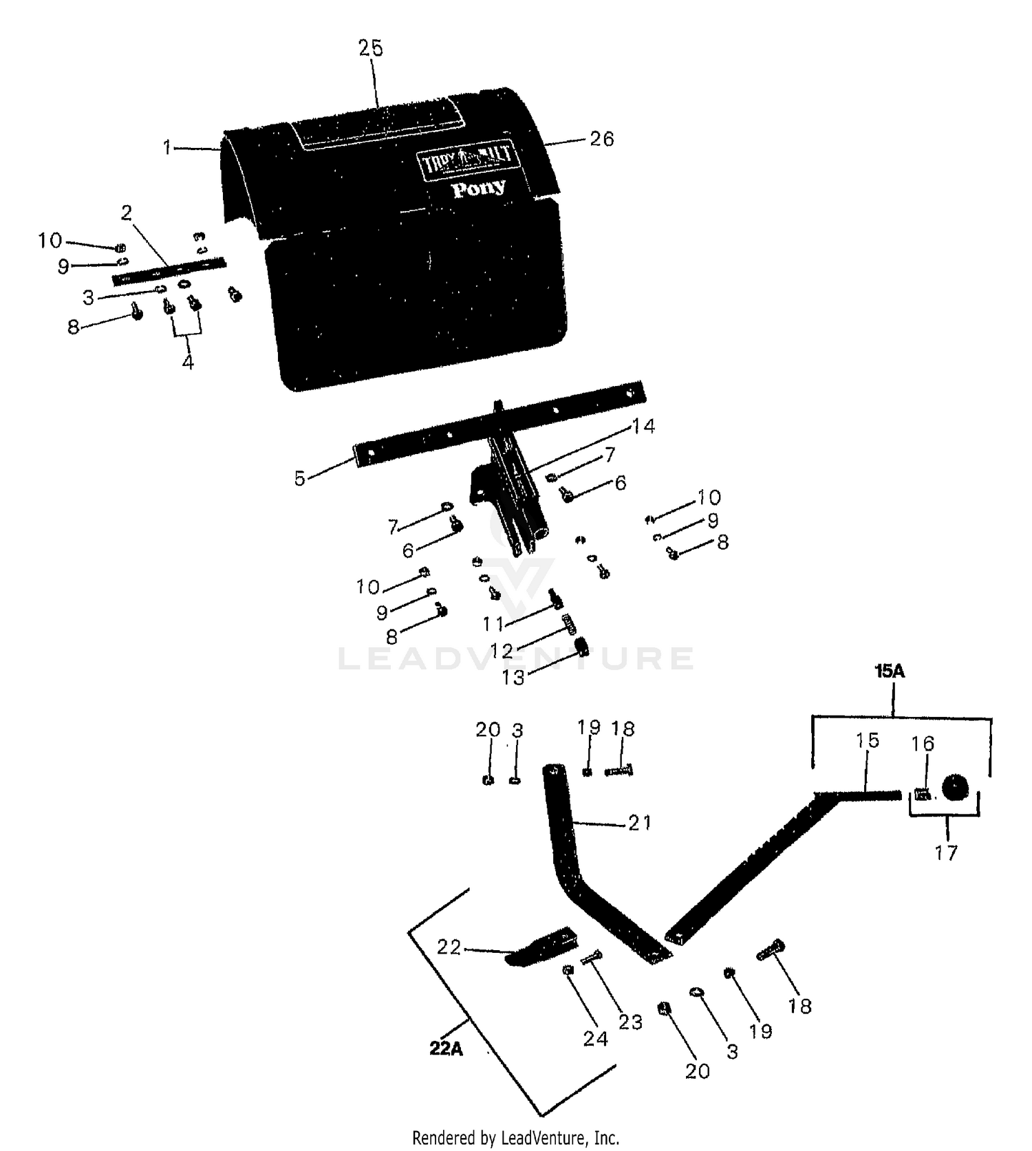 HOOD & DEPTH REGULATOR