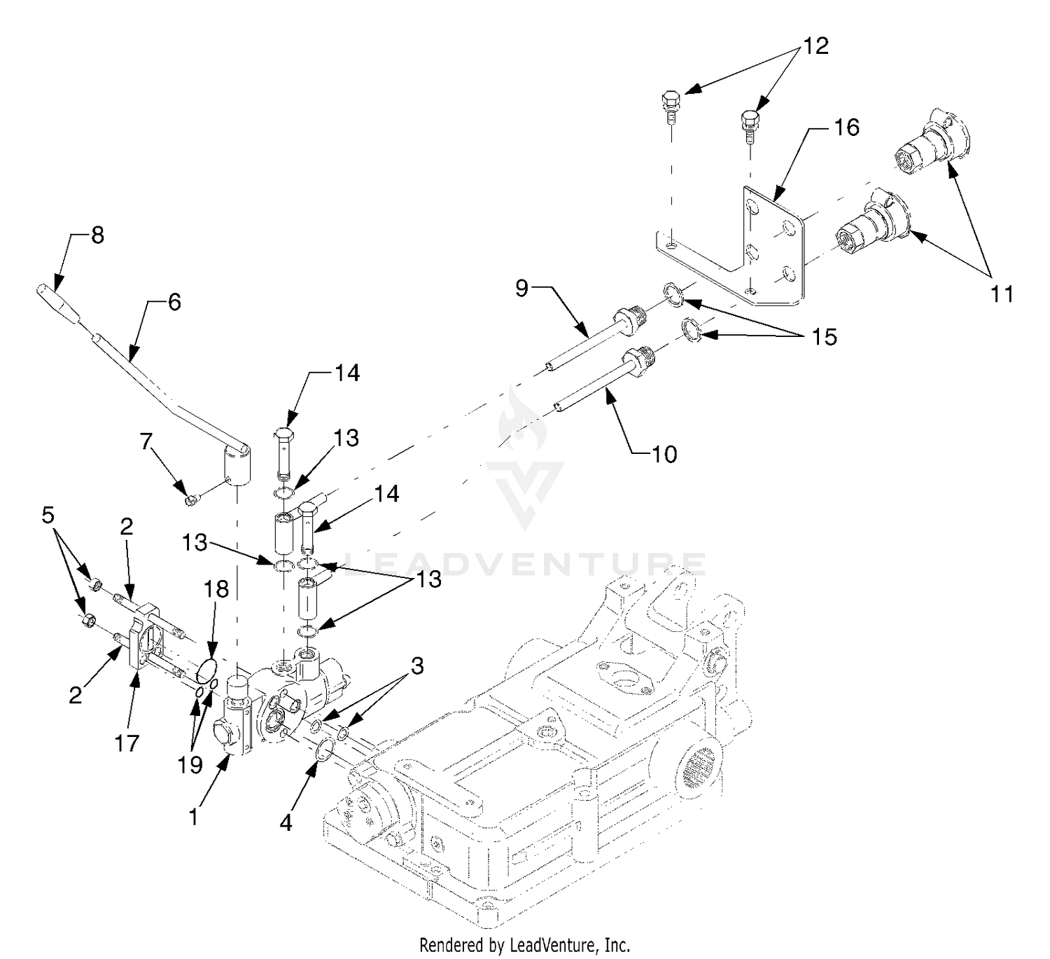 External Hydraulic Valve 1 Group