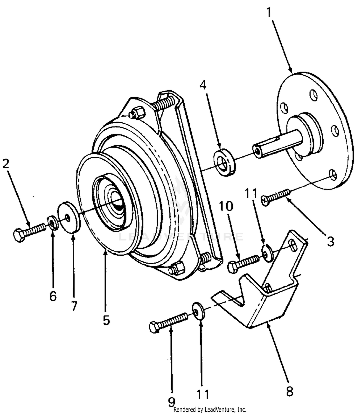 Cub Cadet 1772 S N 756 300 799 999 149 711 100 PTO Clutch