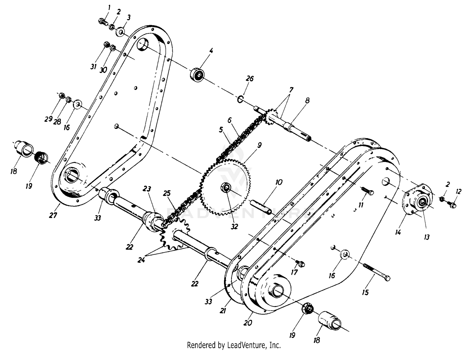 Chain Case Assembly
