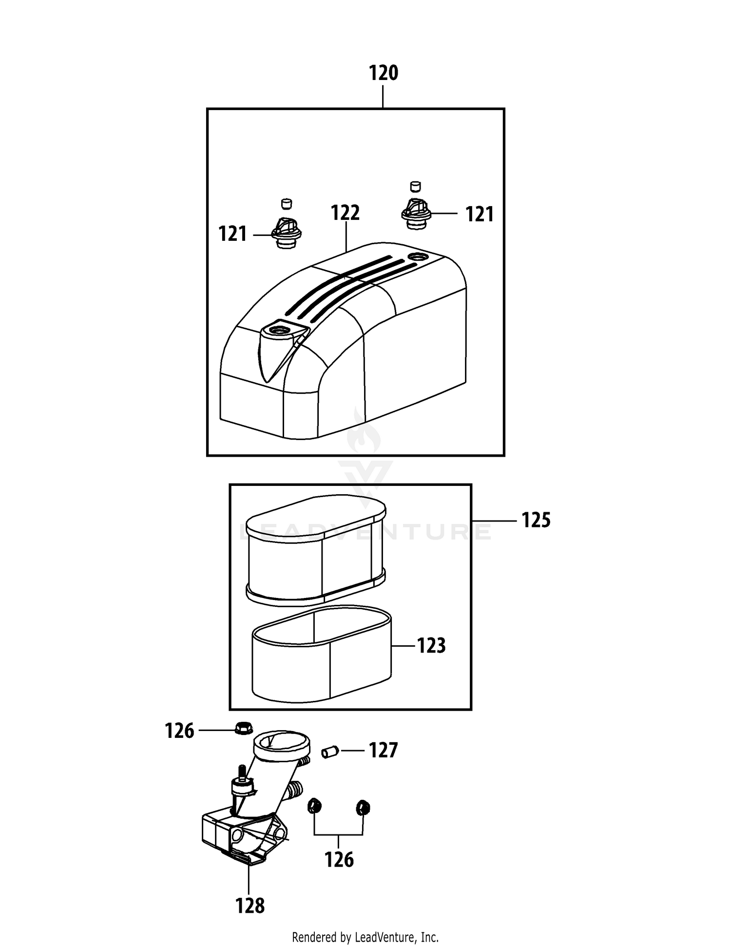 4P90HUA Air Intake