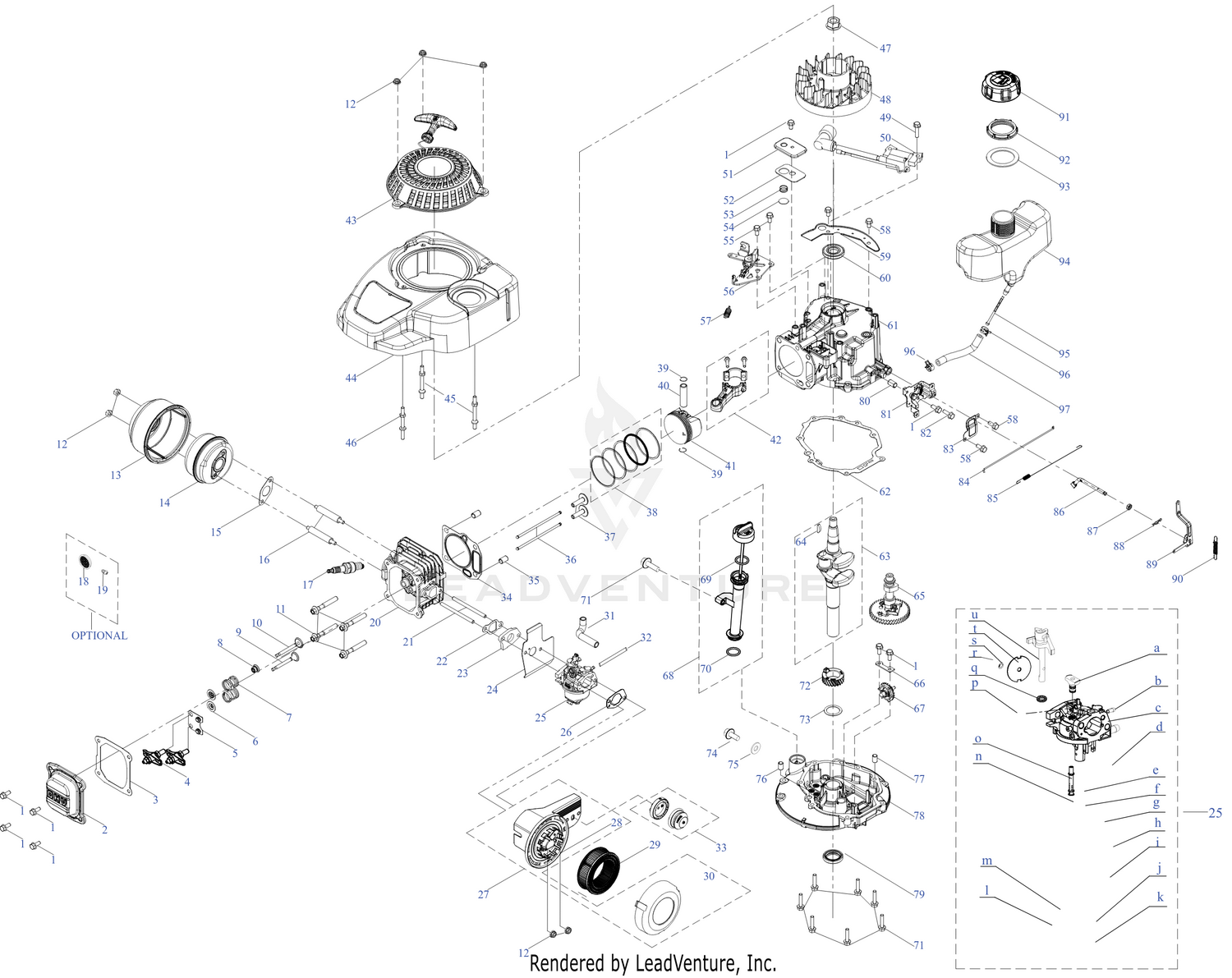 Assembly diagram