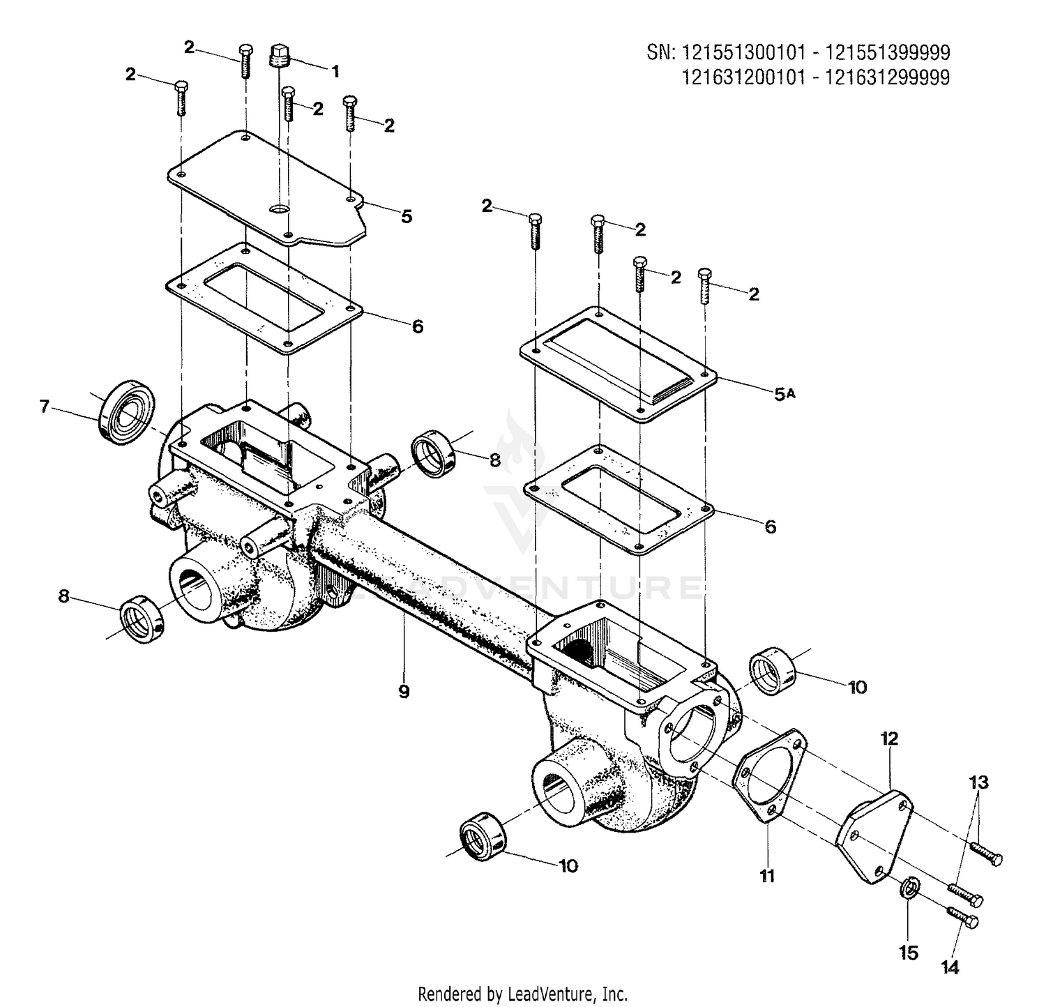 Transmission Housing, Covers, Seals, Gaskets, And Plug