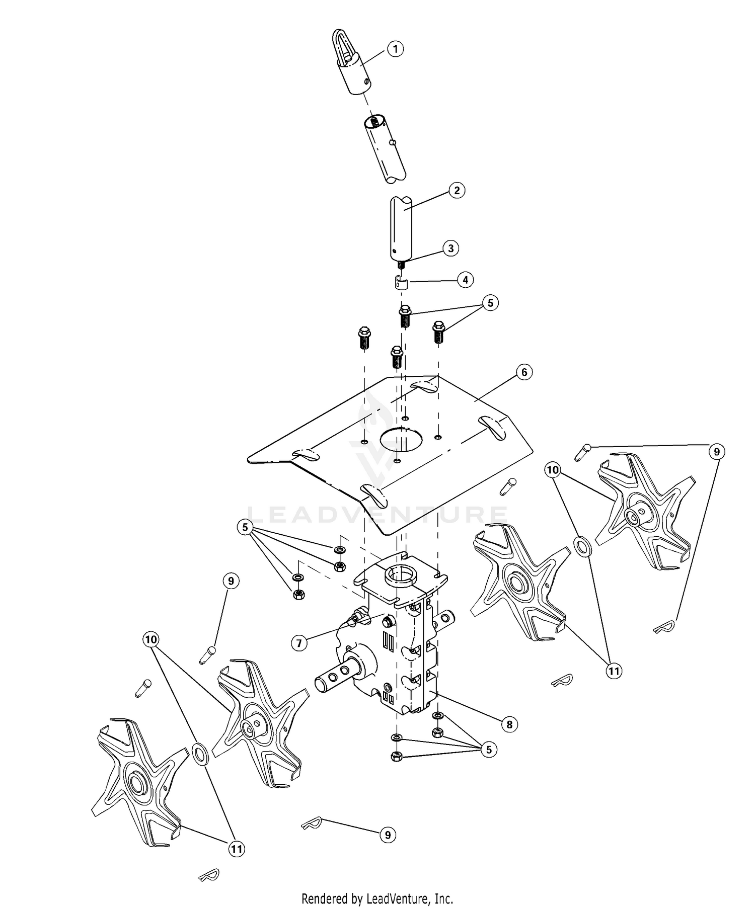 Garden Cultivator Add-On