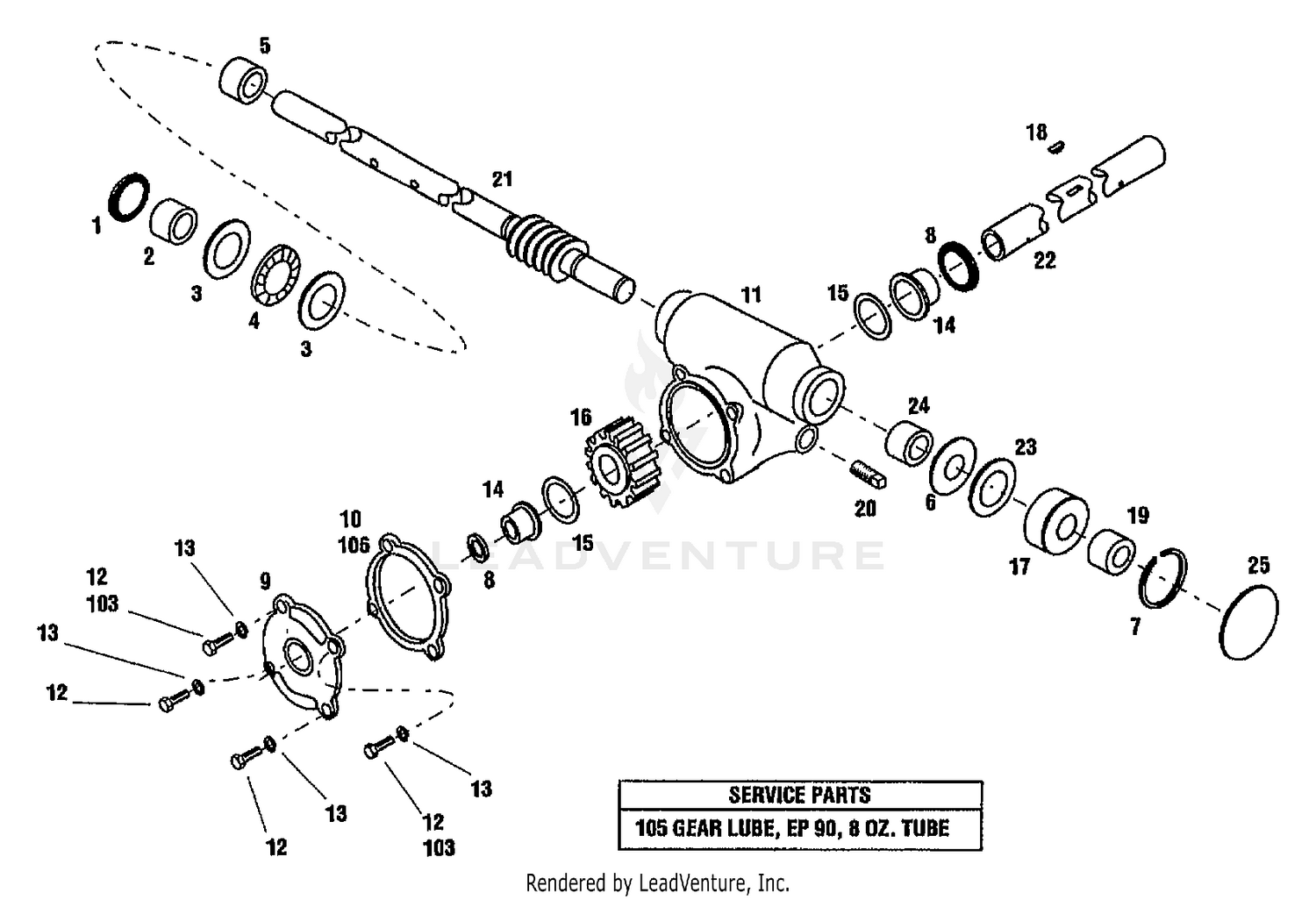 GEAR CASE ASSEMBLY