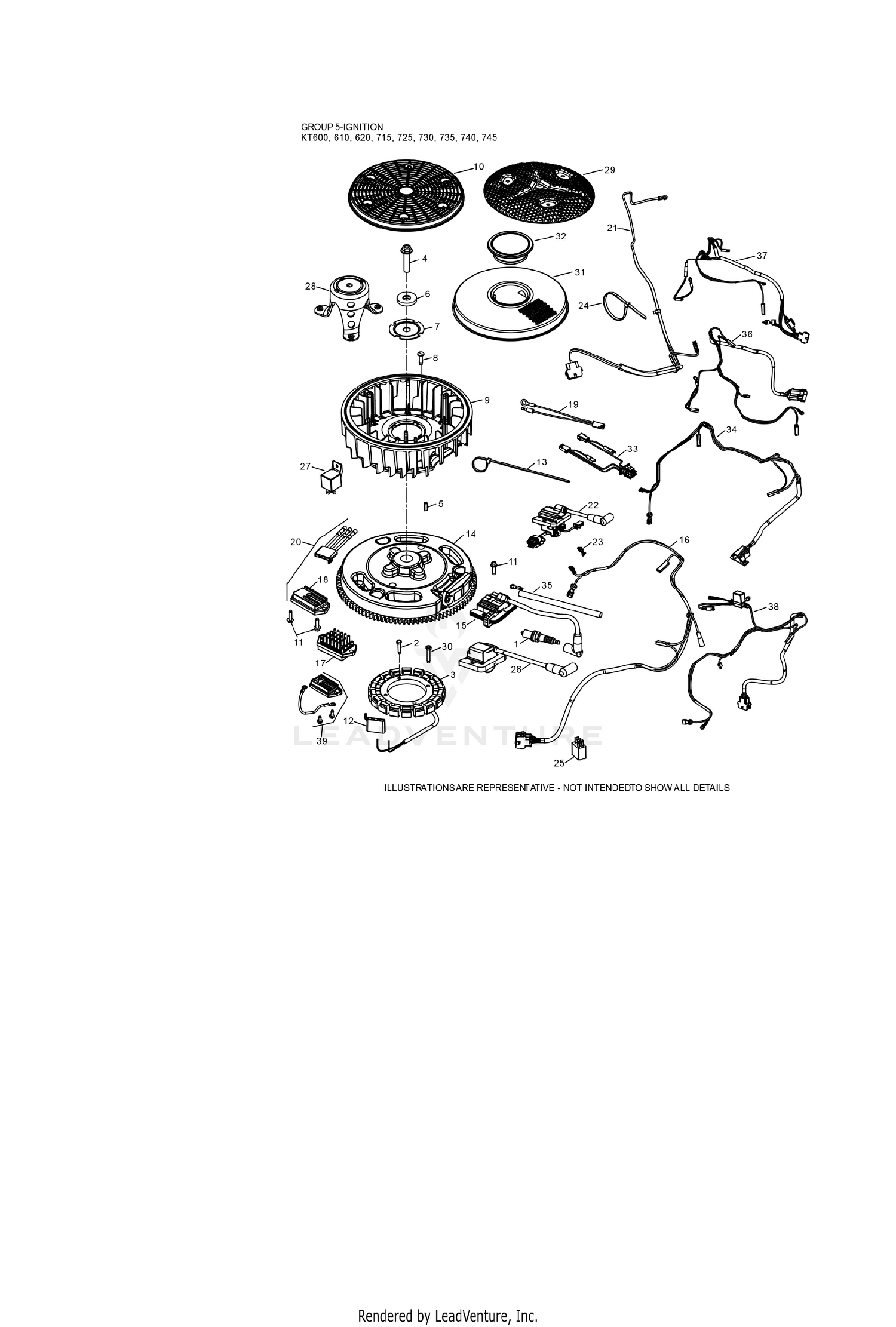 KT725-3017 Ignition & Charging