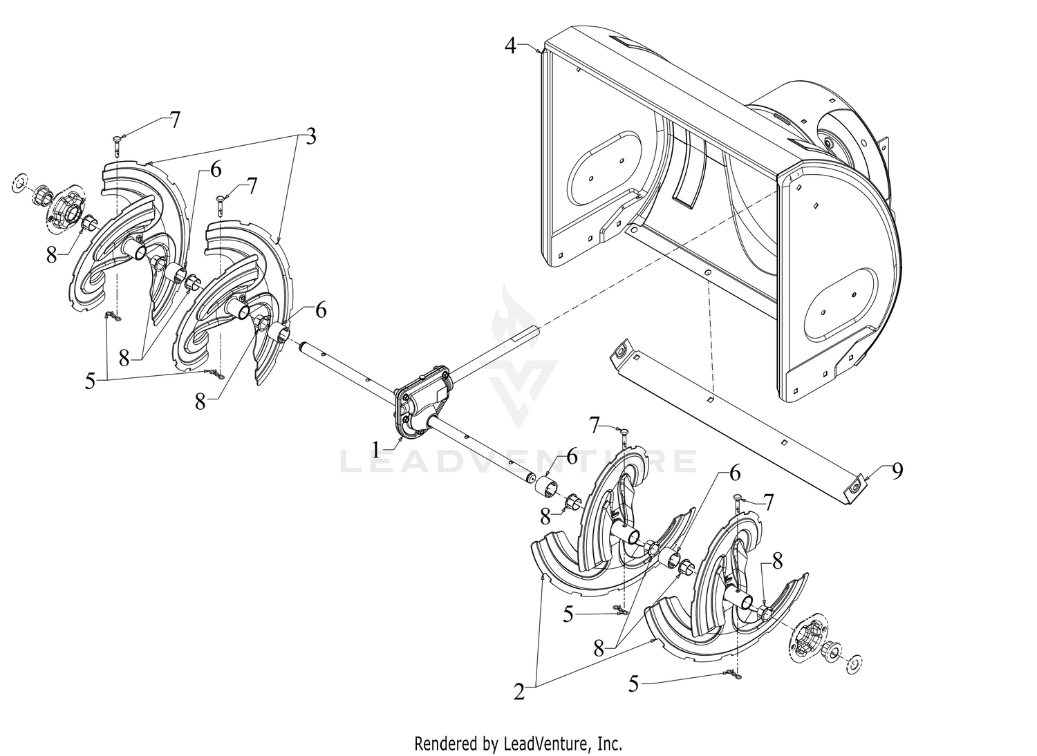 Auger Housing