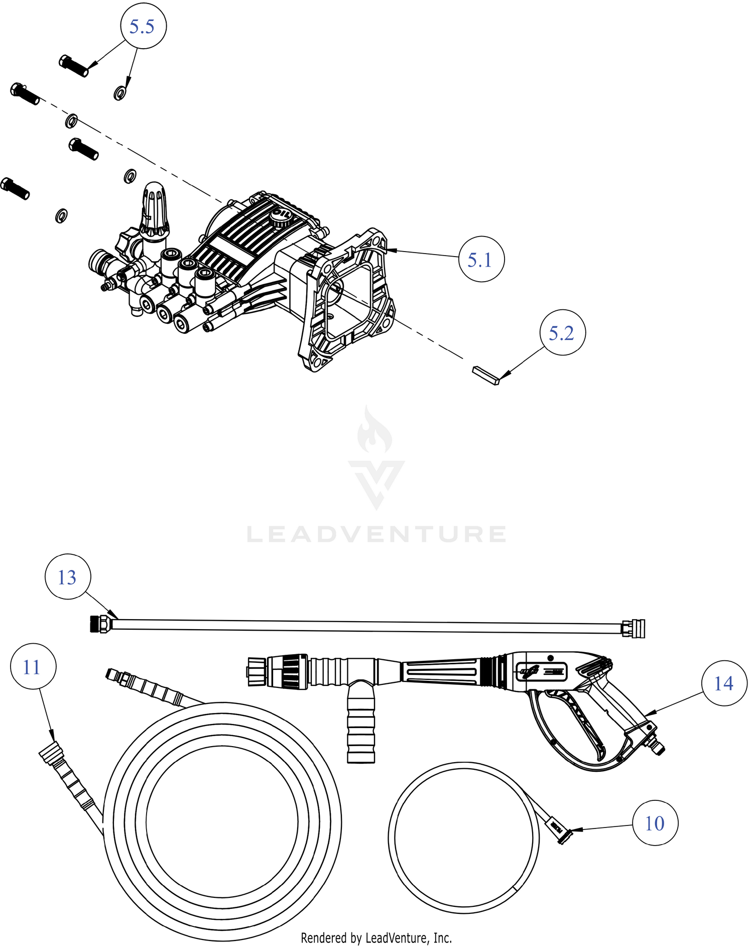 Spray Gun & Pump Hardware