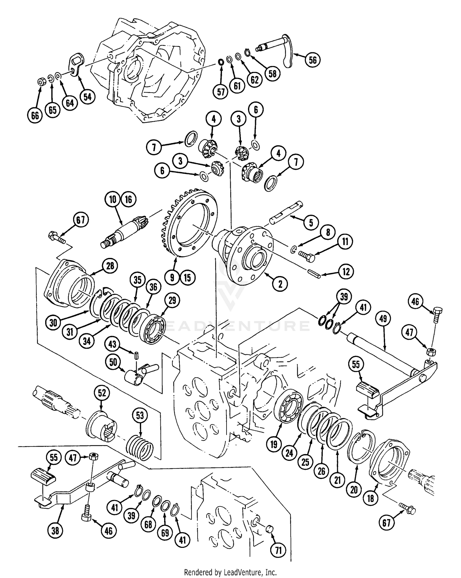 Final Drive - 2WD (Gear)