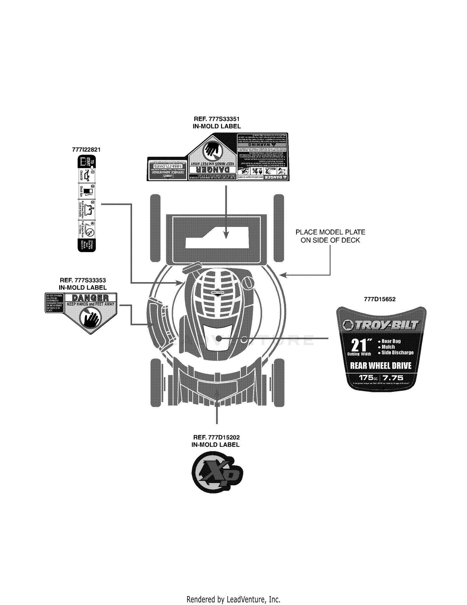 Label Map TB350 XP