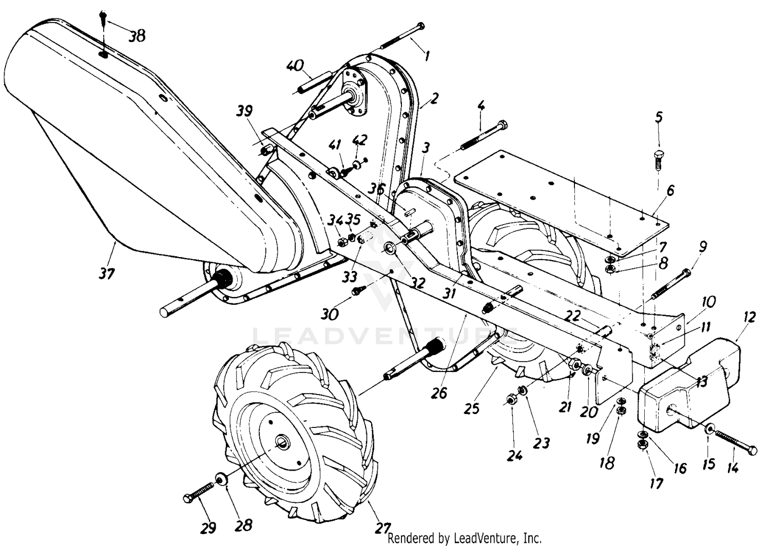 Parts With Reverse Drive