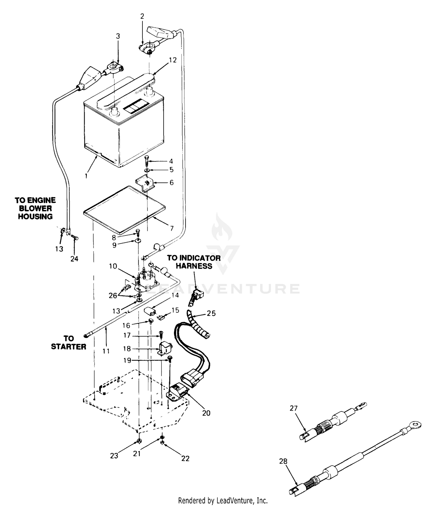Battery And Electrical Components