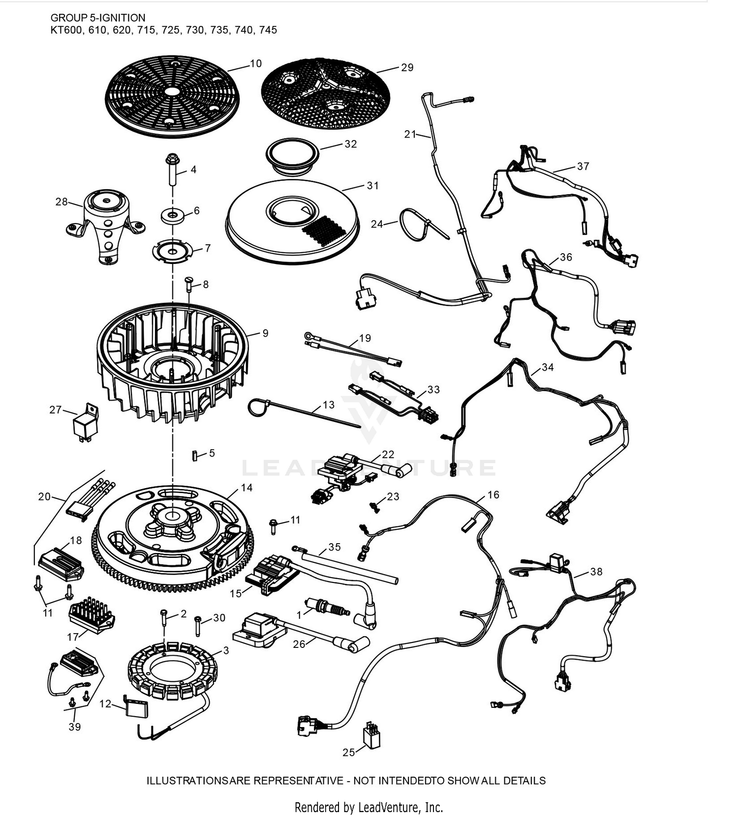 KT745-3102 Ignition & Charging
