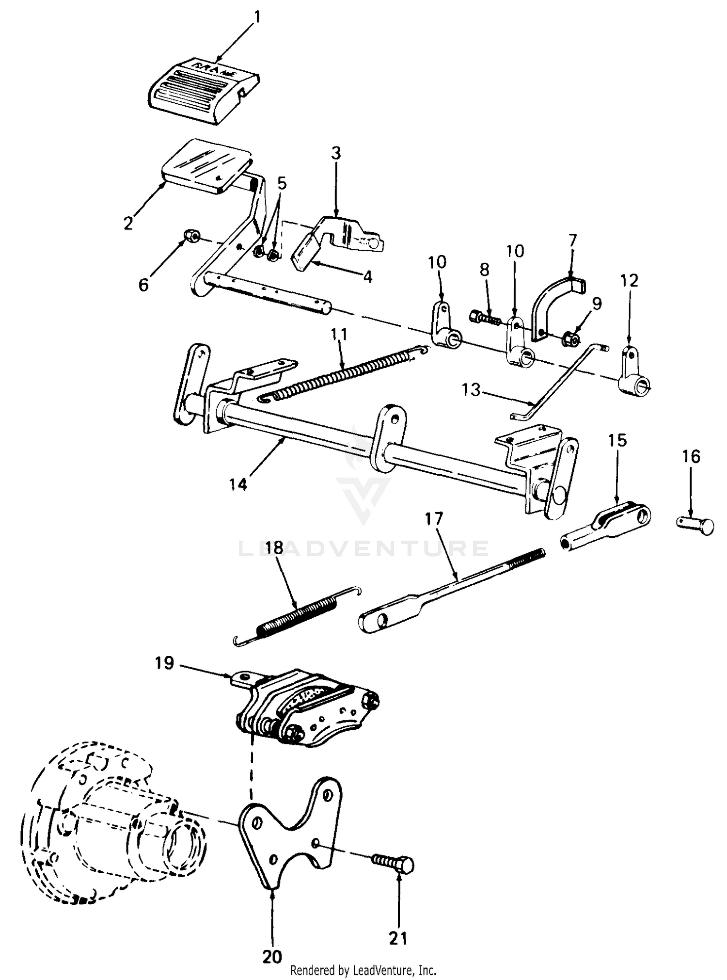 Brakes & Connections S/N 836,001 & Above