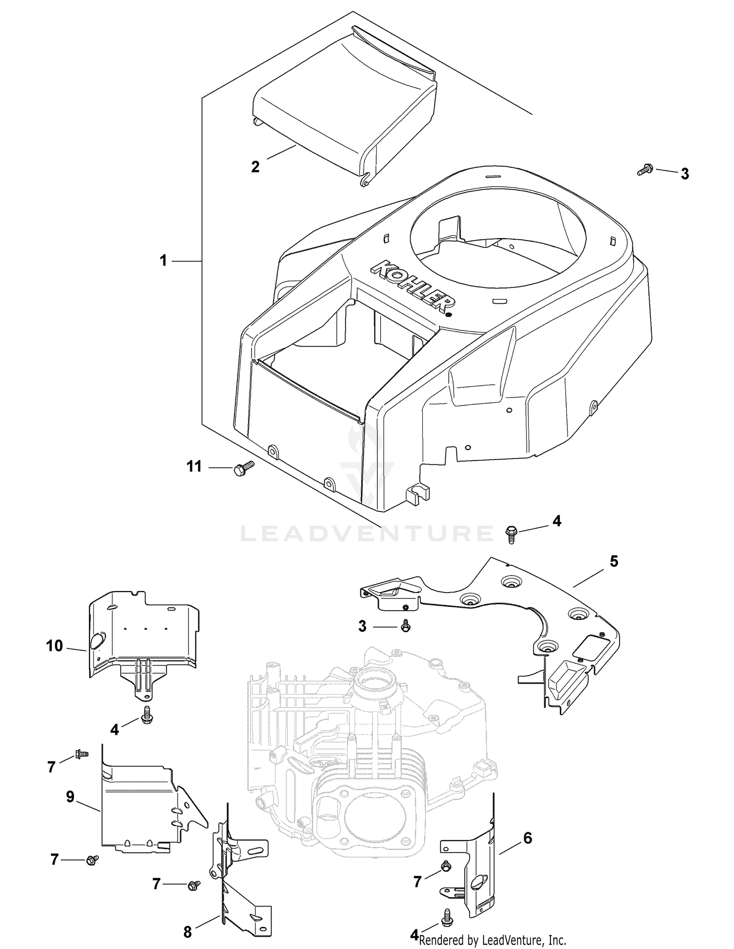 Blower Housing Baffles